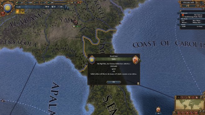 Europa Universalis IV: Conquest of Paradise Screenshot 5