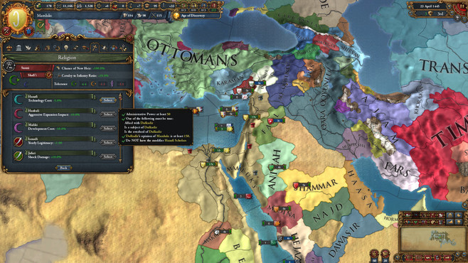 Europa Universalis IV: Cradle of Civilization Collection Screenshot 5