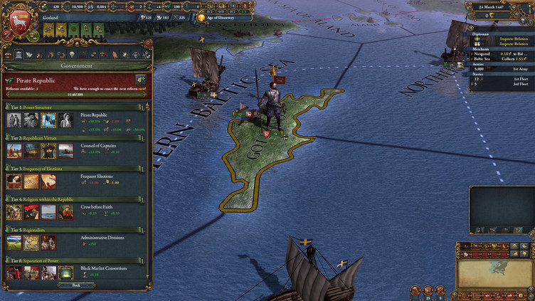 Europa Universalis IV: Lions of the North Screenshot 2