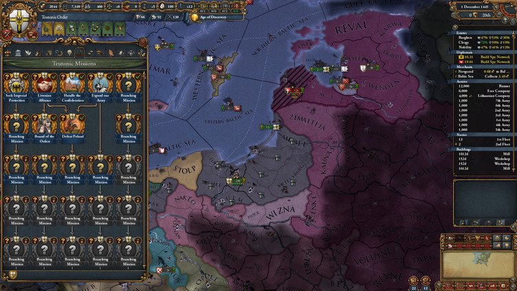 Europa Universalis IV: Lions of the North Screenshot 5