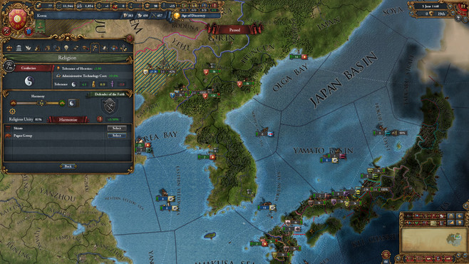 Europa Universalis IV: Mandate of Heaven Screenshot 4