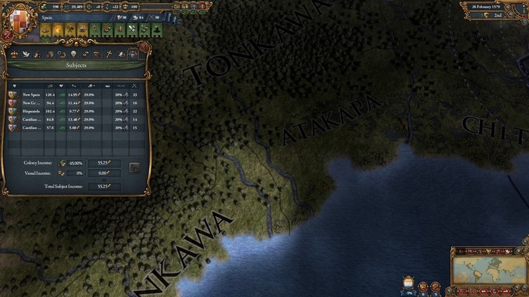 Europa Universalis IV: Songs of the New World Screenshot 3