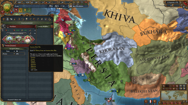 Europa Universalis IV: Cradle of Civilization Screenshot 1