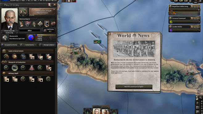 Hearts of Iron IV: Man the Guns Screenshot 4