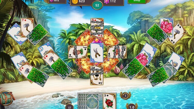 Solitaire Quest: Love Blossoms Screenshot 1