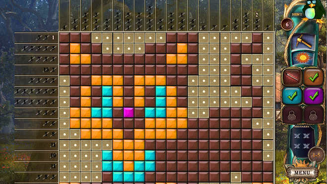 Fantasy Mosaics 16: Six Colors in Wonderland Screenshot 1