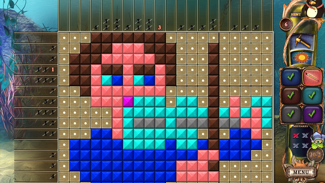 Fantasy Mosaics 18: Explore New Colors Screenshot 2