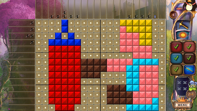 Fantasy Mosaics 20: Castle of Puzzles Screenshot 1