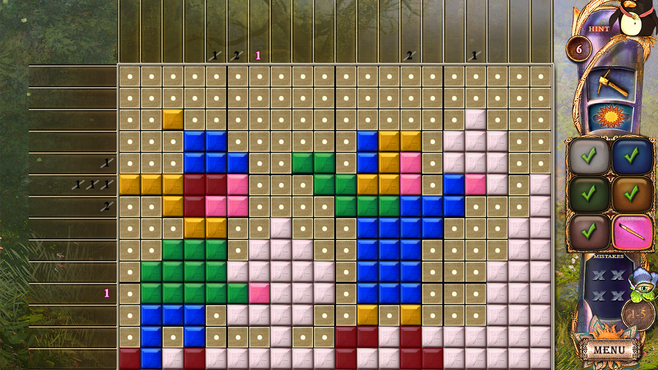 Fantasy Mosaics 20: Castle of Puzzles Screenshot 3