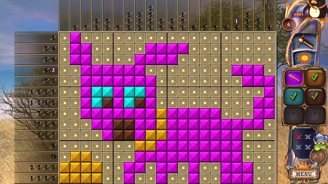 Fantasy Mosaics 20: Castle of Puzzles Screenshot 5