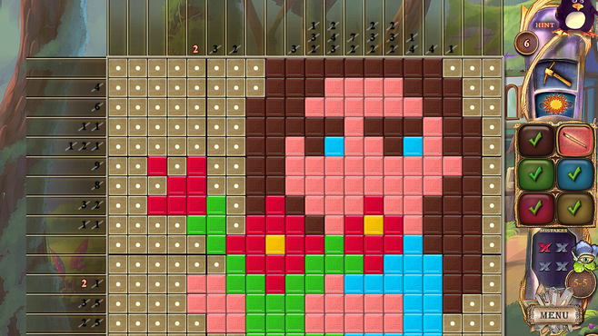 Fantasy Mosaics 27: Secret Colors Screenshot 2