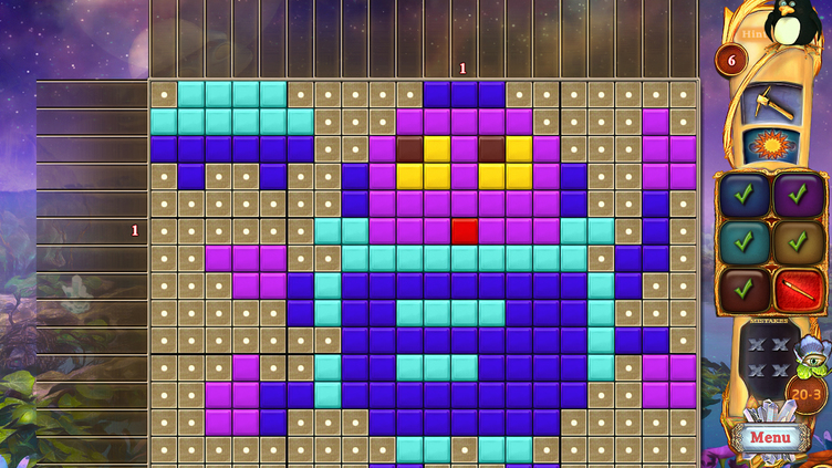 Fantasy Mosaics 40: Alien Abduction Screenshot 4