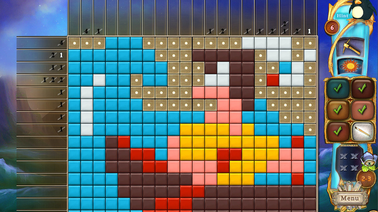 Fantasy Mosaics 46: Pirate Ship Screenshot 2