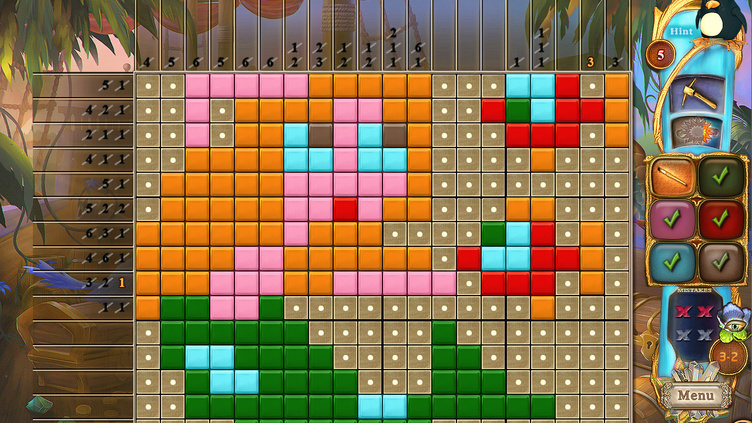 Fantasy Mosaics 46: Pirate Ship Screenshot 3