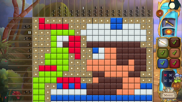 Fantasy Mosaics 46: Pirate Ship Screenshot 5