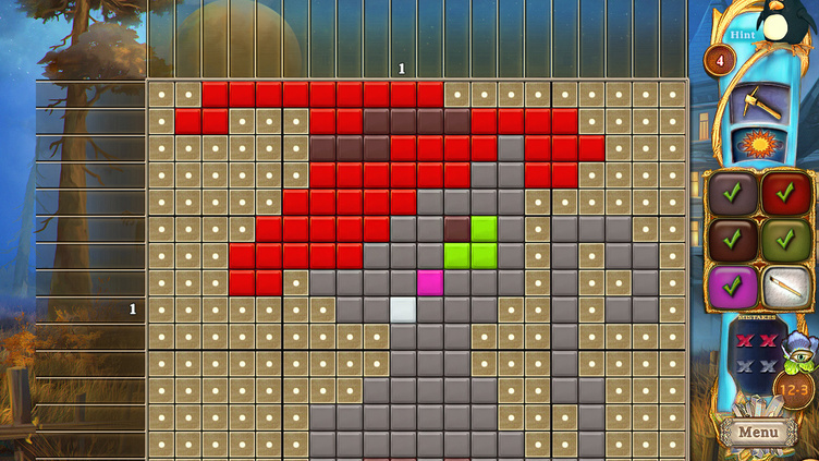 Fantasy Mosaics 49: Haunted Swamp Screenshot 3