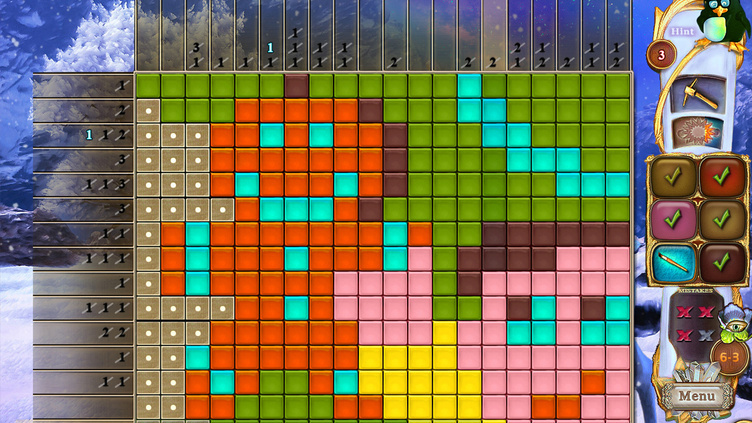 Fantasy Mosaics 50: Santa's World Screenshot 3