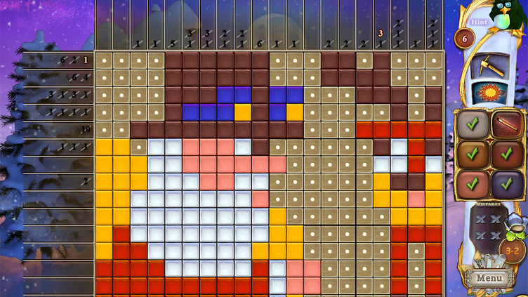 Fantasy Mosaics 50: Santa's World Screenshot 4
