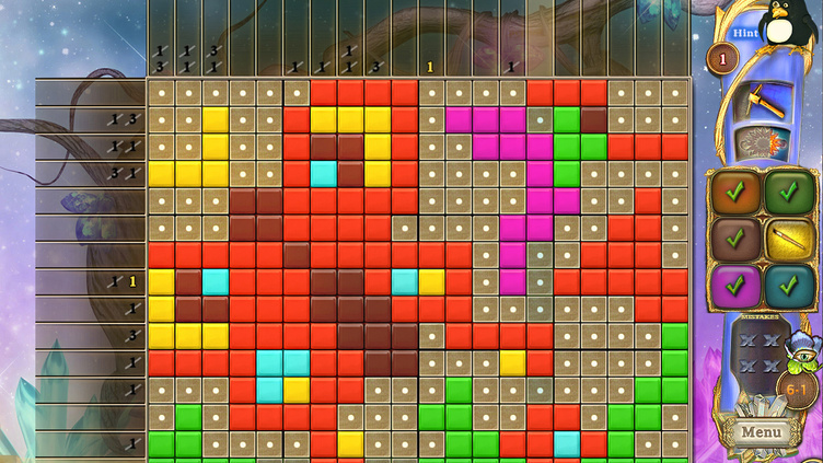 Fantasy Mosaics 51: Jungle Adventure Screenshot 1