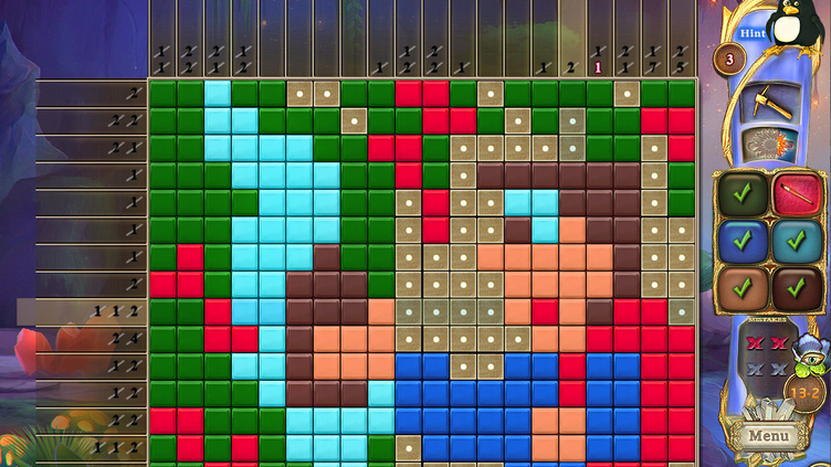 Fantasy Mosaics 51: Jungle Adventure Screenshot 2