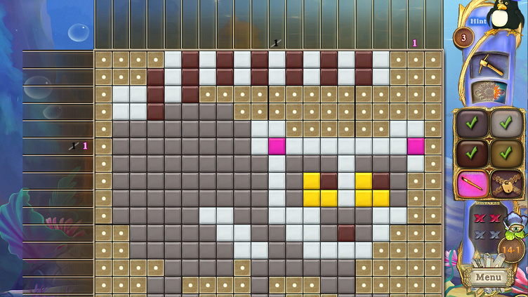 Fantasy Mosaics 51: Jungle Adventure Screenshot 3