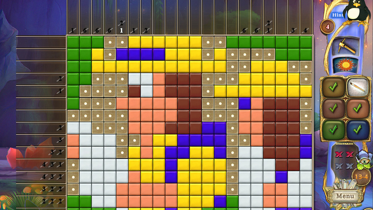 Fantasy Mosaics 51: Jungle Adventure Screenshot 4