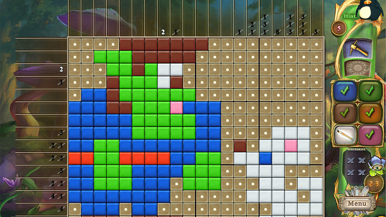 Fantasy Mosaics 52: Enchanted Woods Screenshot 6