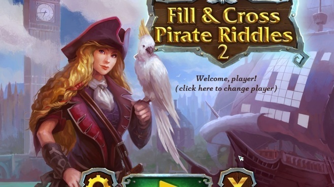 Fill and Cross. Pirate Riddles 2 Screenshot 1
