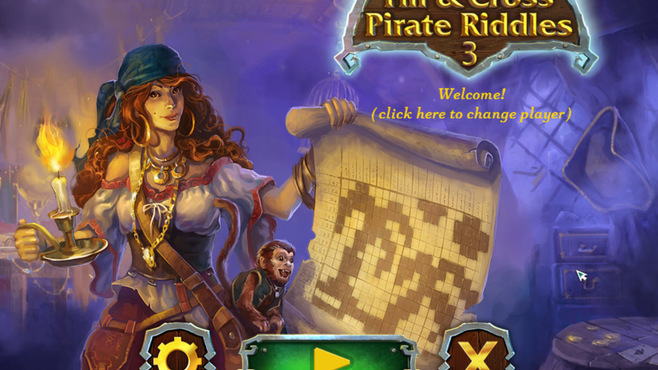Fill and Cross. Pirate Riddles 3 Screenshot 1