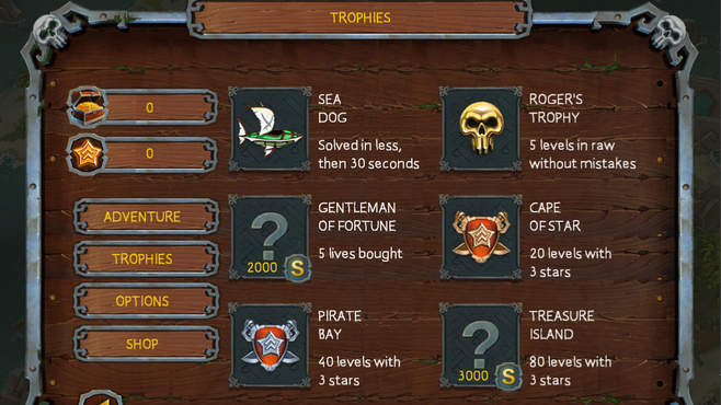 Fill and Cross. Pirate Riddles Screenshot 3