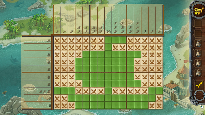 Fill and Cross. Pirate Riddles Screenshot 4