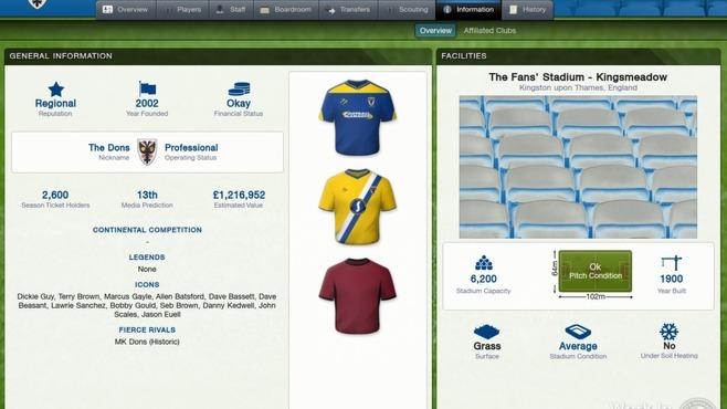 Football Manager 2013 Screenshot 6