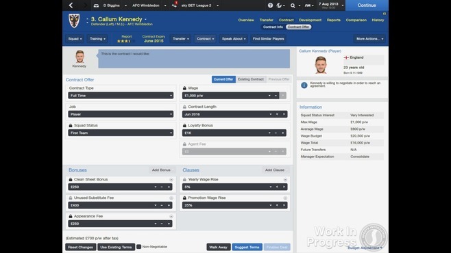 Football Manager 2014 Screenshot 11