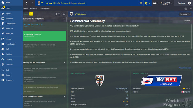 Football Manager 2015 Screenshot 2