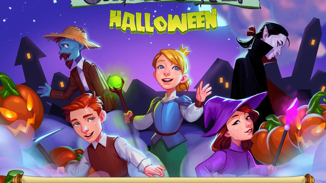 Gnomes Garden Halloween Screenshot 1