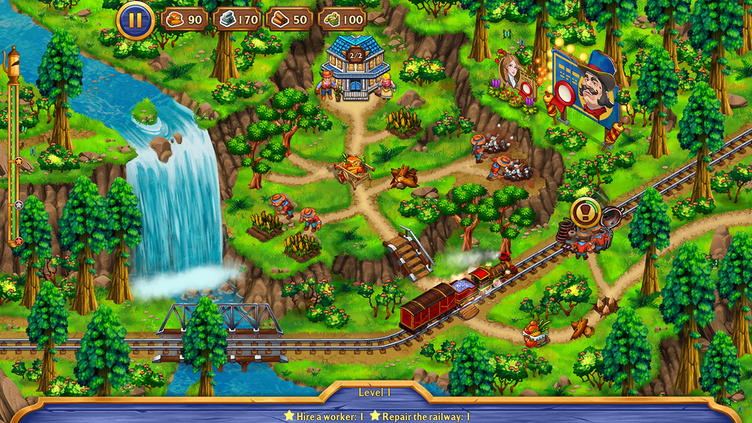 Golden Rails 7: The Heart of the State Collector's Edition Screenshot 1