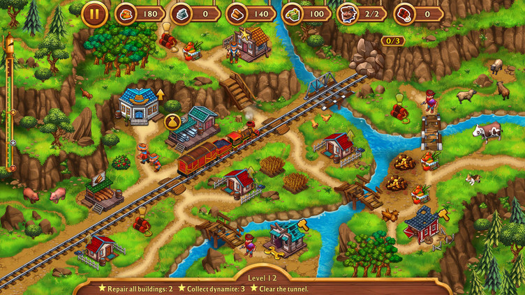 Golden Rails: Tales of the Wild West Screenshot 2