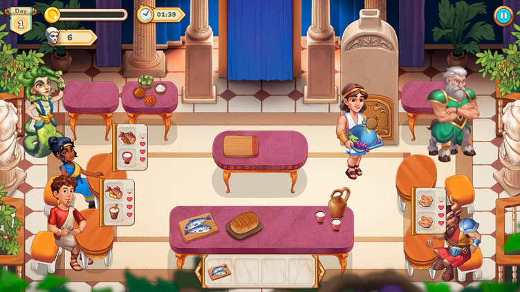 Greek Kitchen Frenzy: Dionysus Collector's Edition Screenshot 6