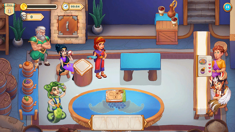 Greek Kitchen Frenzy: Dionysus Collector's Edition Screenshot 8