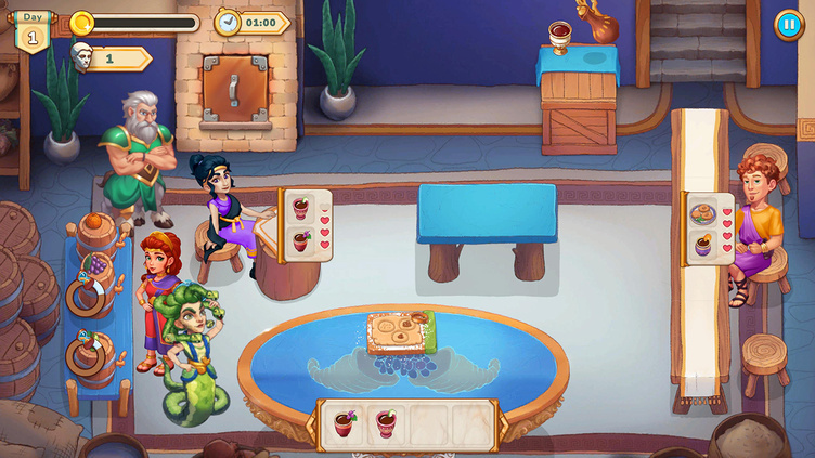 Greek Kitchen Frenzy: Dionysus Collector's Edition Screenshot 9