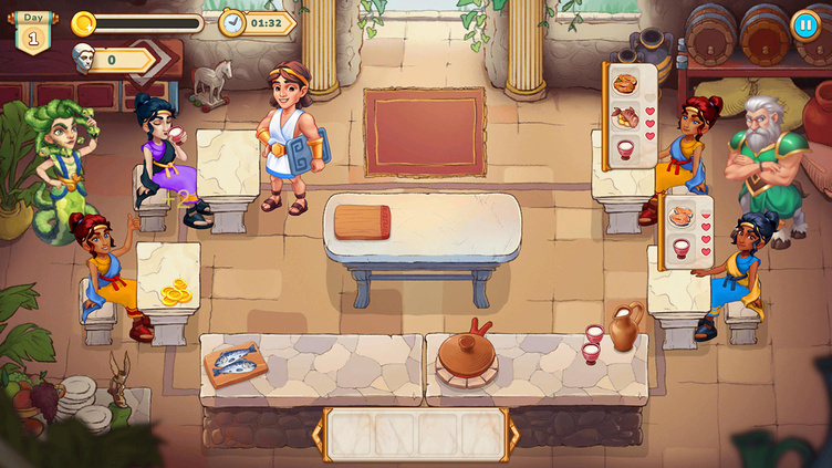 Greek Kitchen Frenzy: Dionysus Collector's Edition Screenshot 10