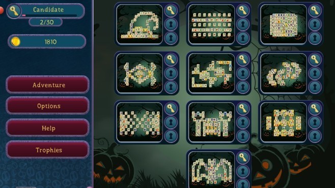 Halloween Night 2 Mahjong Screenshot 2