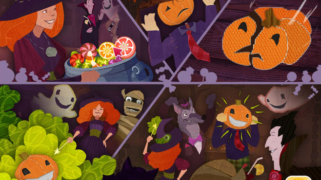 Halloween Patchwork Trick or Treat Screenshot 1