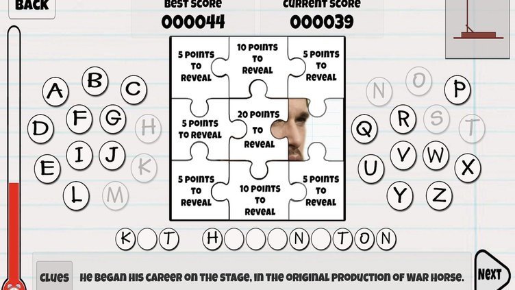 Hangman Celebrity Edition Screenshot 2