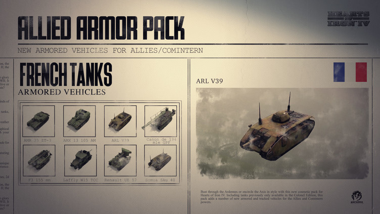 Hearts of Iron IV: Allied Armor Pack Screenshot 6