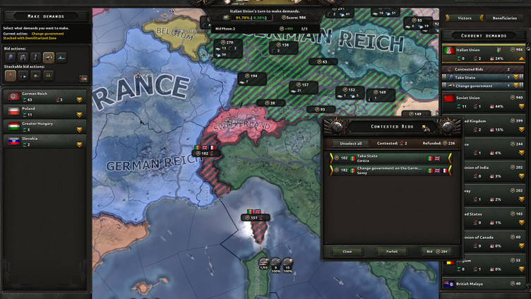 Hearts of Iron IV: By Blood Alone Screenshot 1