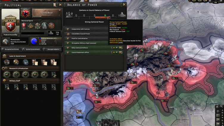 Hearts of Iron IV: By Blood Alone Screenshot 3