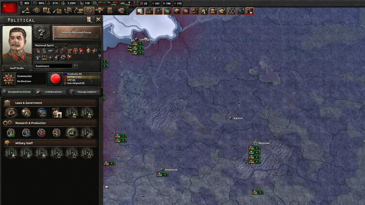 Hearts of Iron IV: Content Creator Pack - Soviet Union 2D Art Screenshot 1