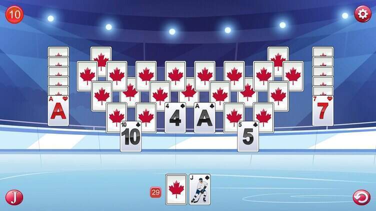Hockey Solitaire Screenshot 3
