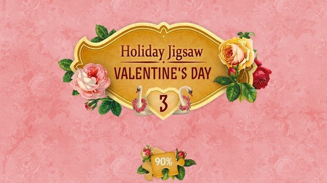 Holiday Jigsaw Valentine's Day 3 Screenshot 1